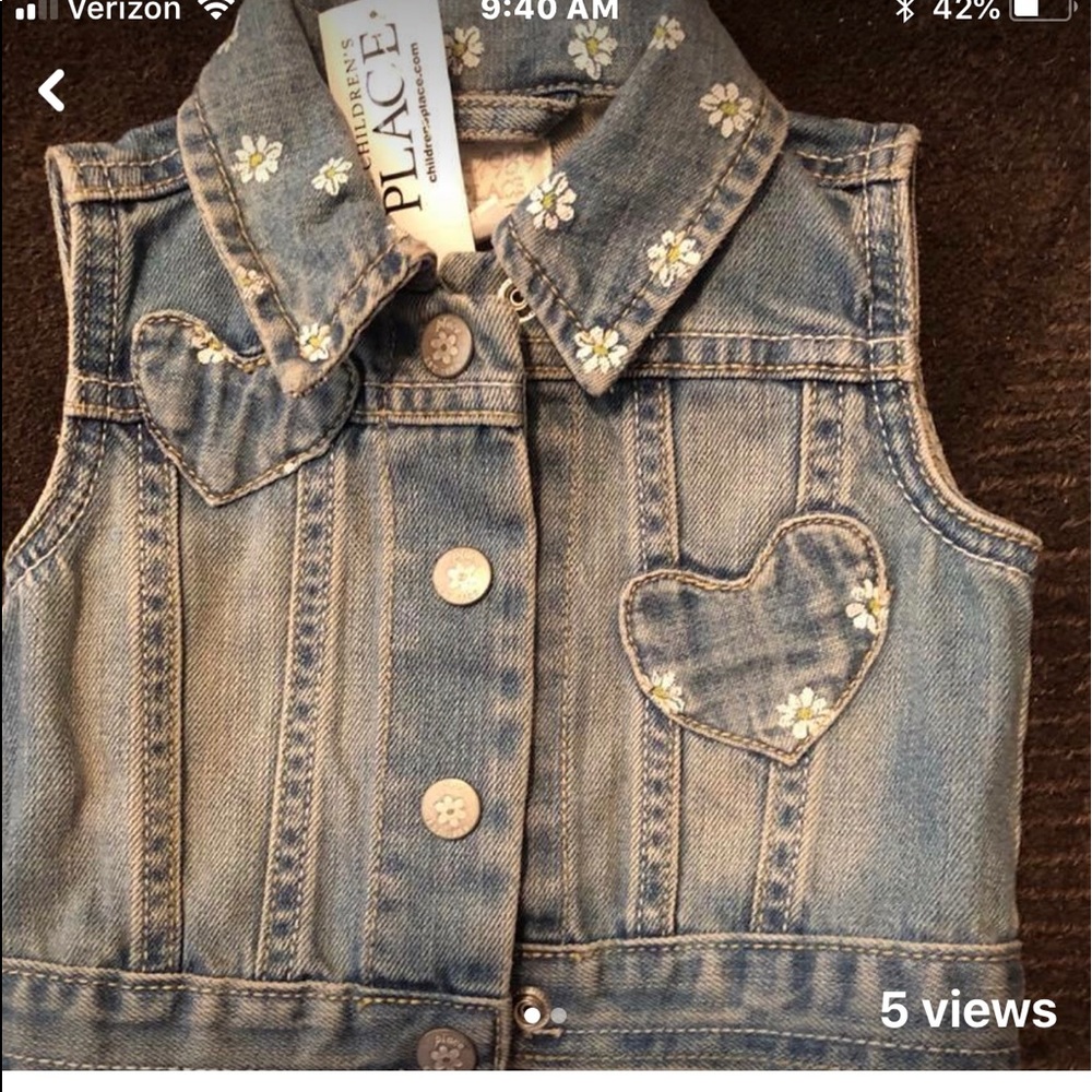 New best and like new jean dress